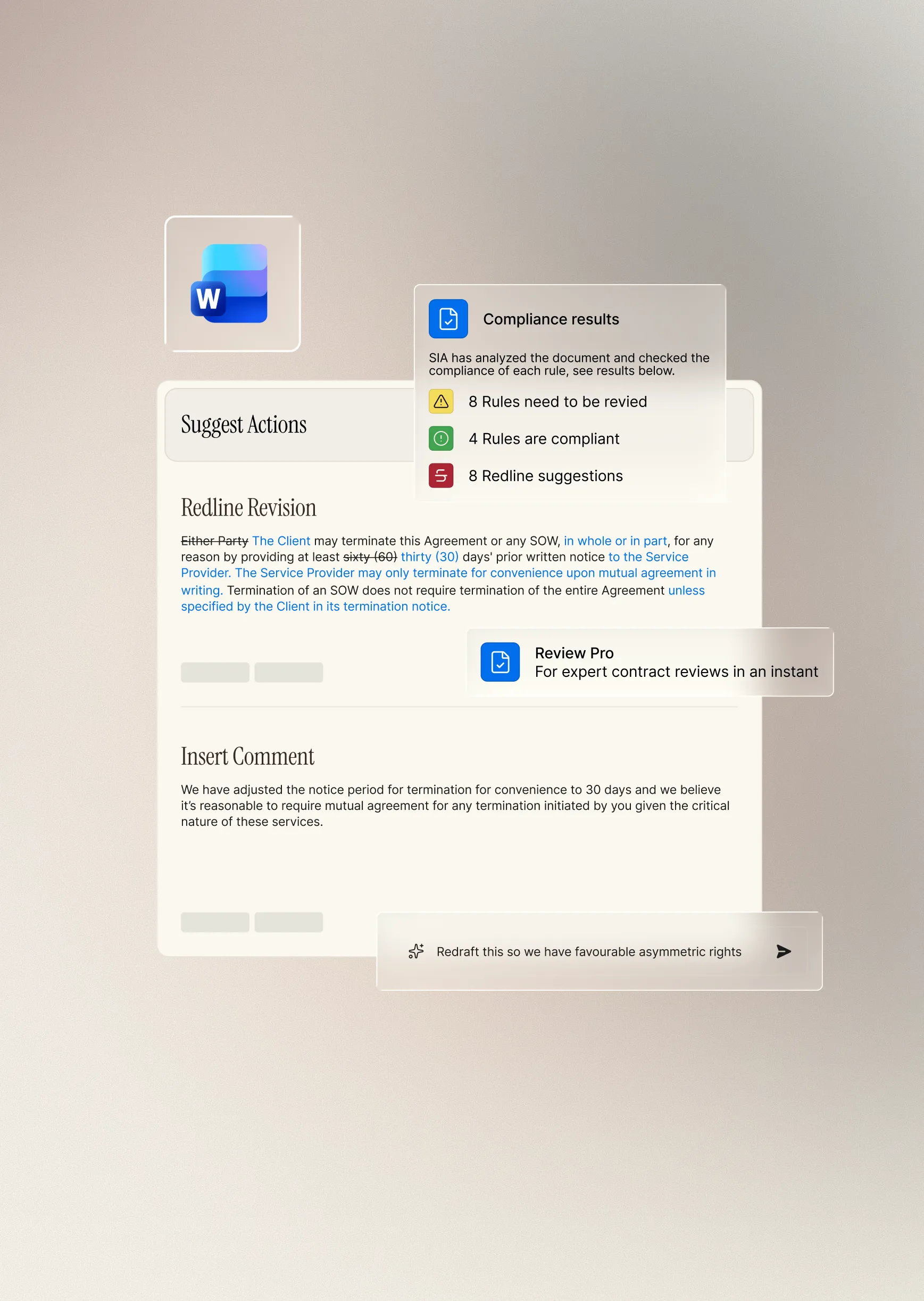 Summize in word features