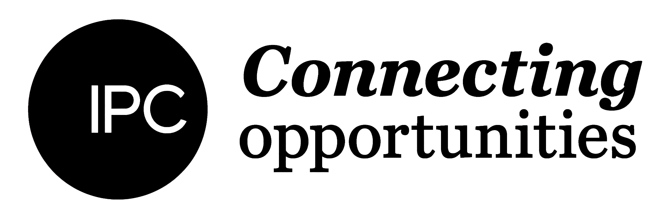IPC Systems logo in black