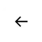 Icône flèche gauche simple dans un cercle blanc, indiquant un retour en arrière.