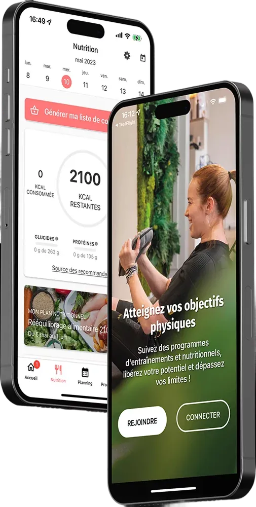 Application mobile BODYHIT