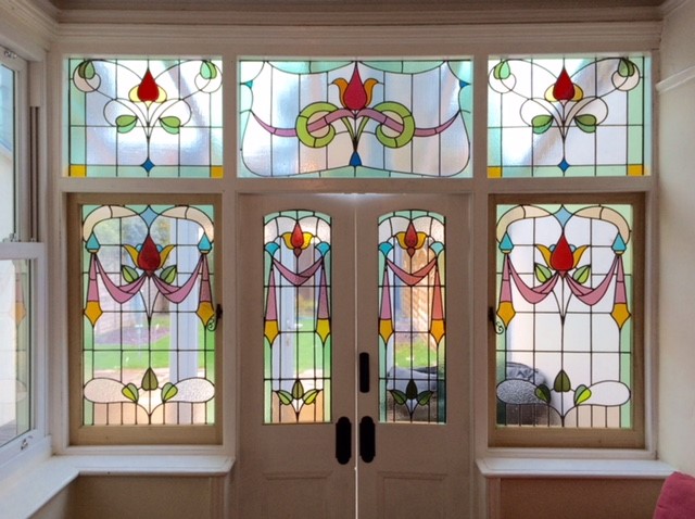 Victorian Stained Glass & Lead Windows Restoration – Mayfield Road, Portsmouth