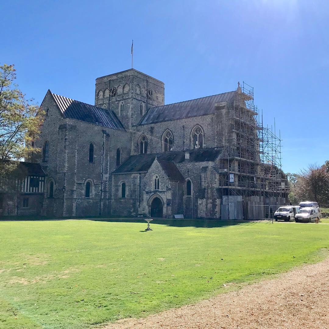Stained Glass Windows Repair - Hospital of St. Cross Church, Winchester