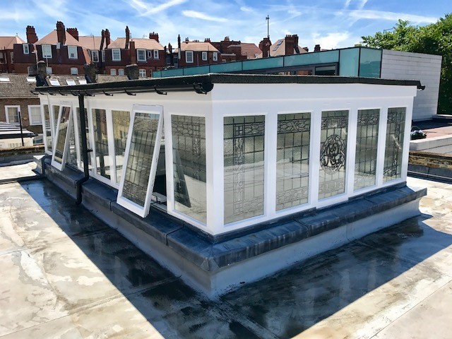 Secondary Glazing to Leaded Windows - Vernon Street, London