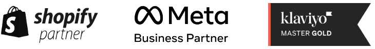 Platforms we work across: Shopify, Meta and Klaviyo