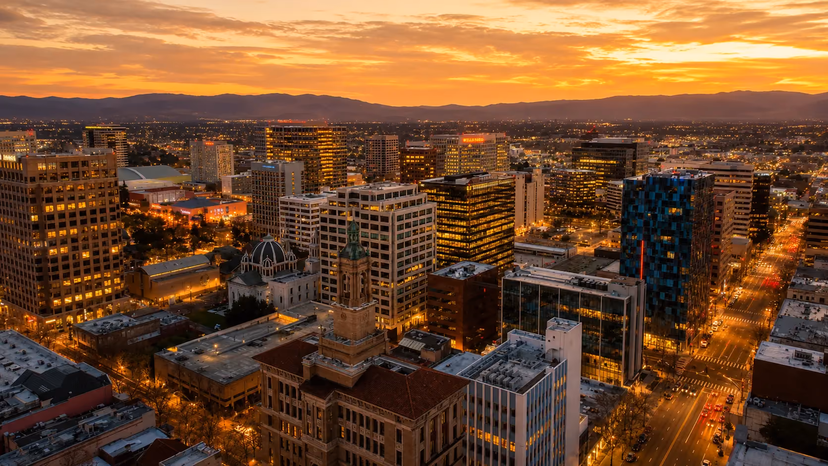 San Jose downtown skyline
