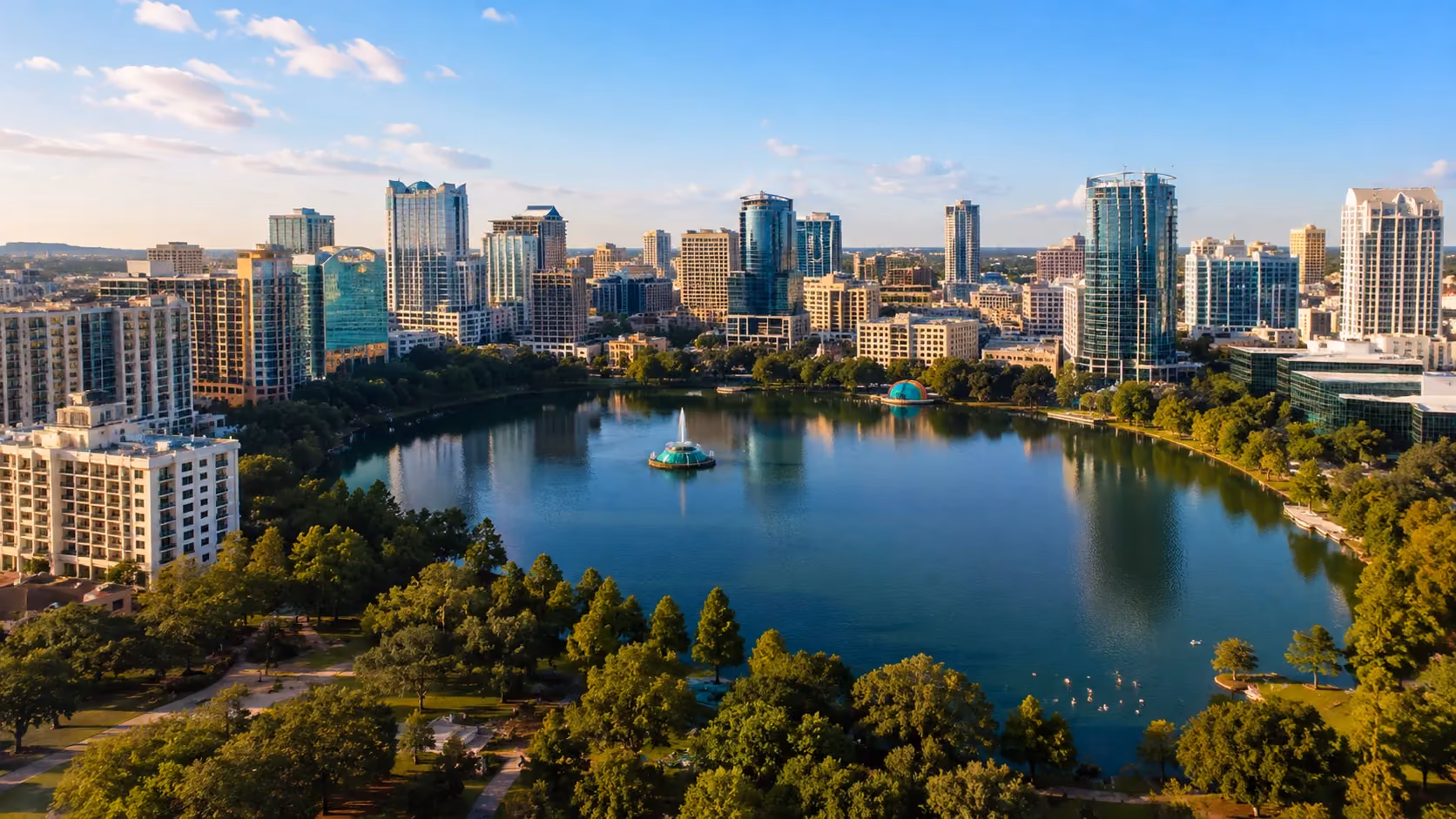 Orlando city skyline