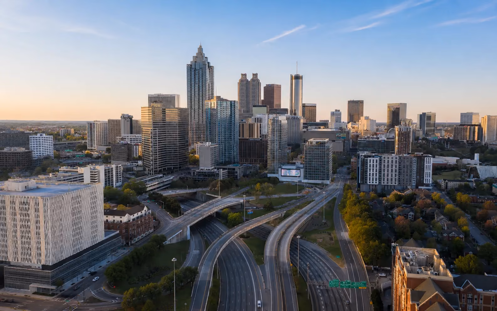 Atlanta downtown skyline