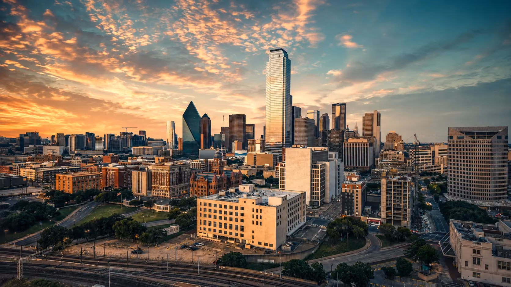 Dallas downtown skyline