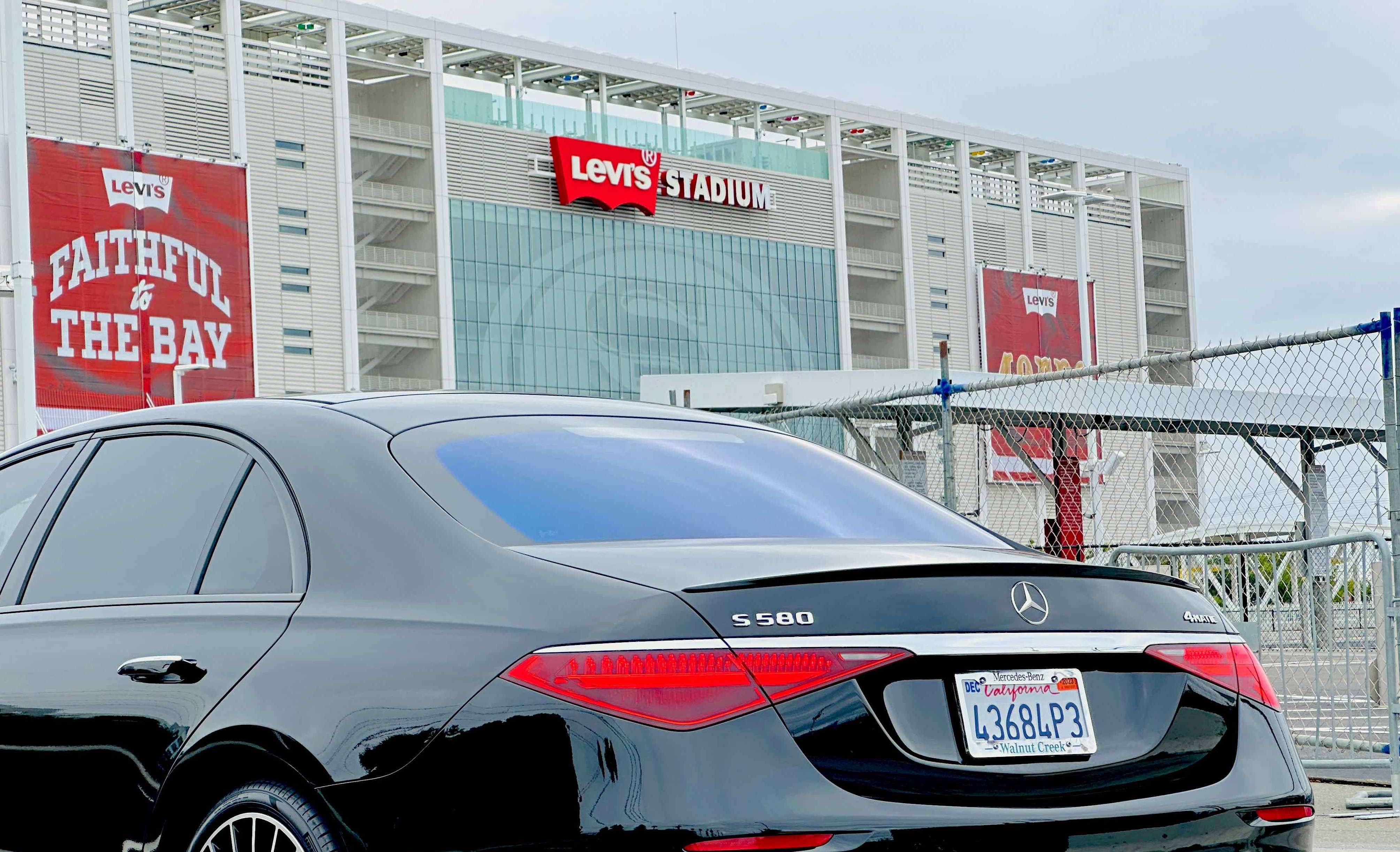 Aerial view of Levi's Stadium