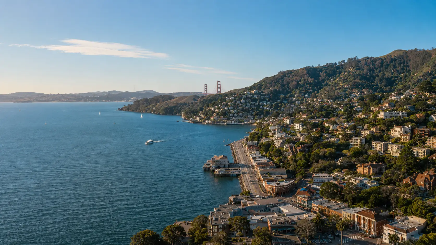 Marin County coastal hills and headlands
