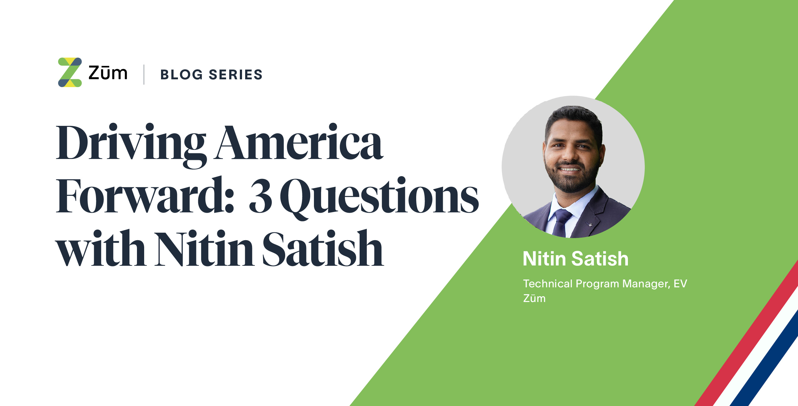 Nitin Satish, Zum Technical Program Manager, featured in blog series about transportation.