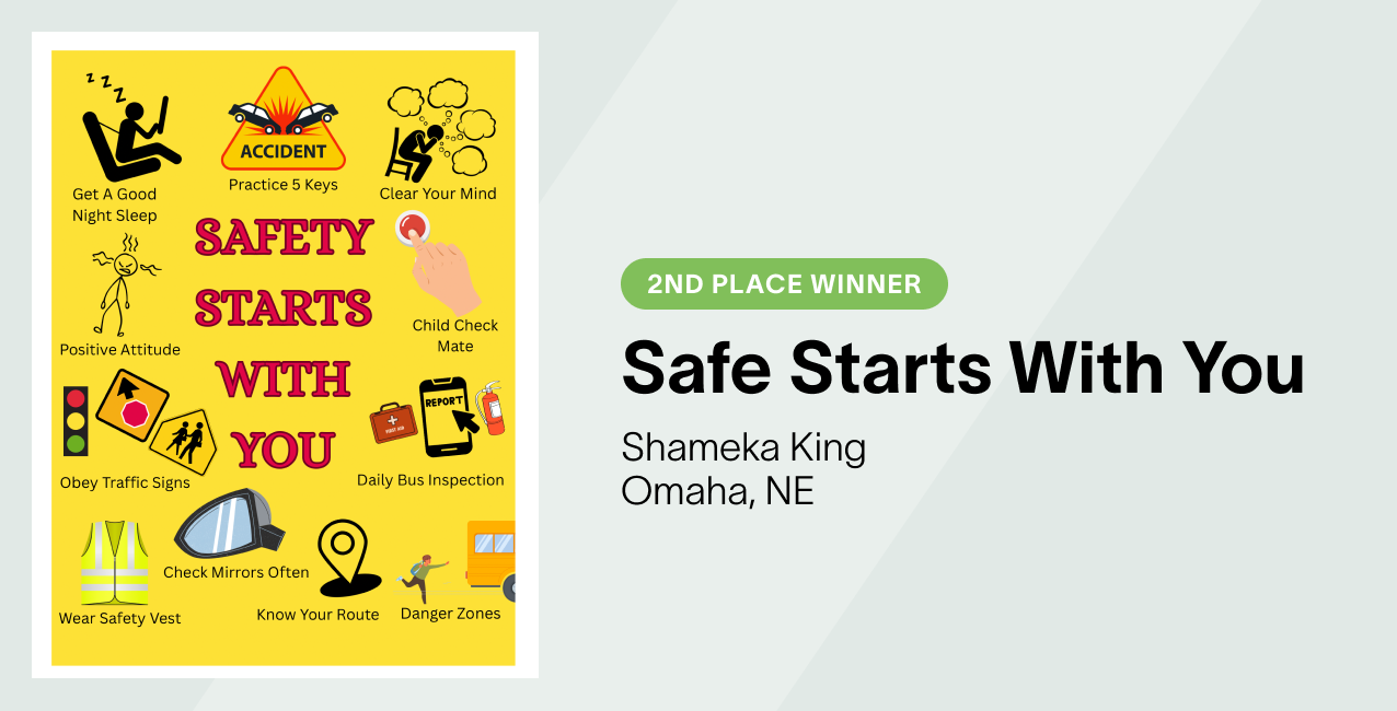 Third place poster winner