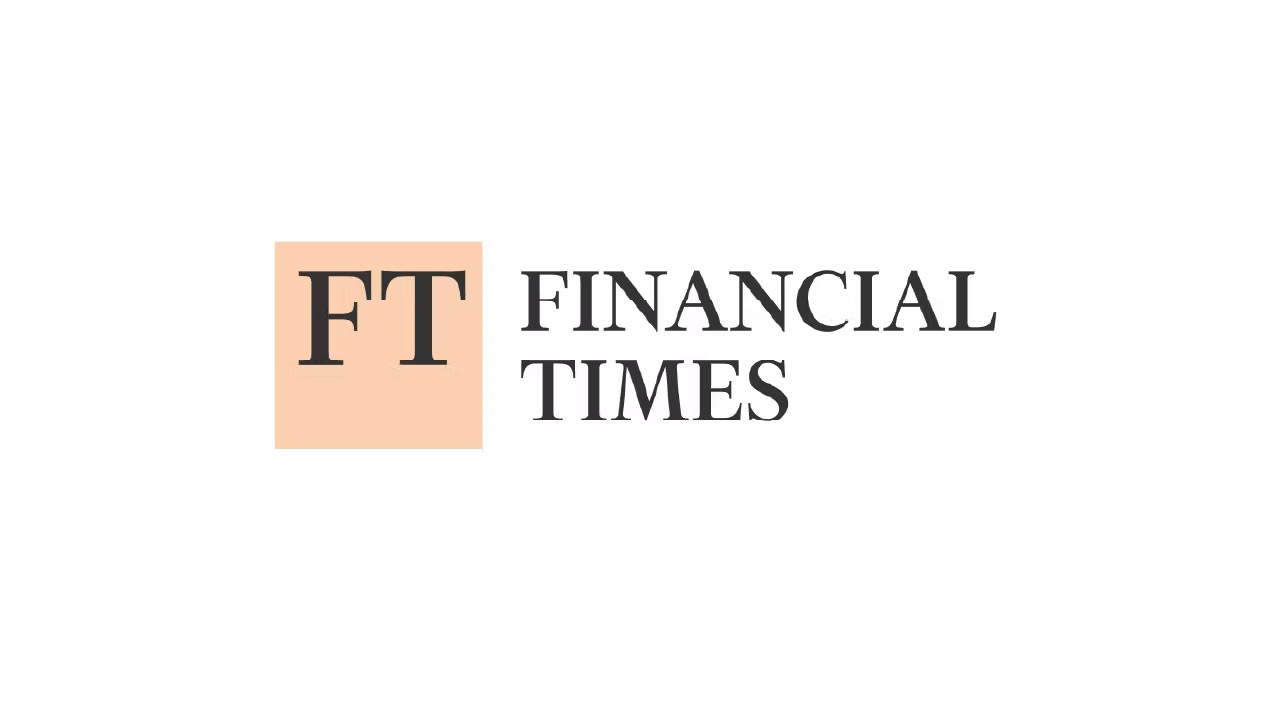 Financial Times logo with "FT" in a square and "FINANCIAL TIMES" written beside it.