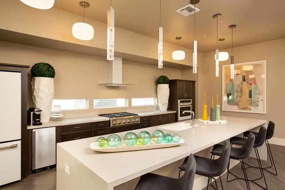 Clubhouse kitchen