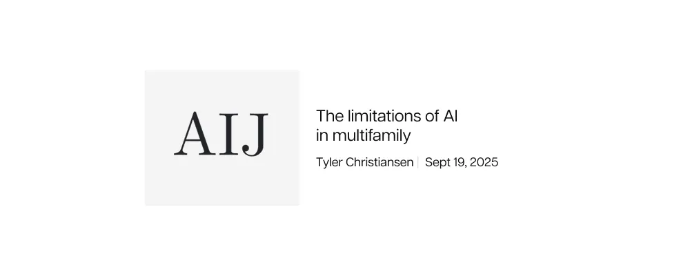 AI in multifamily