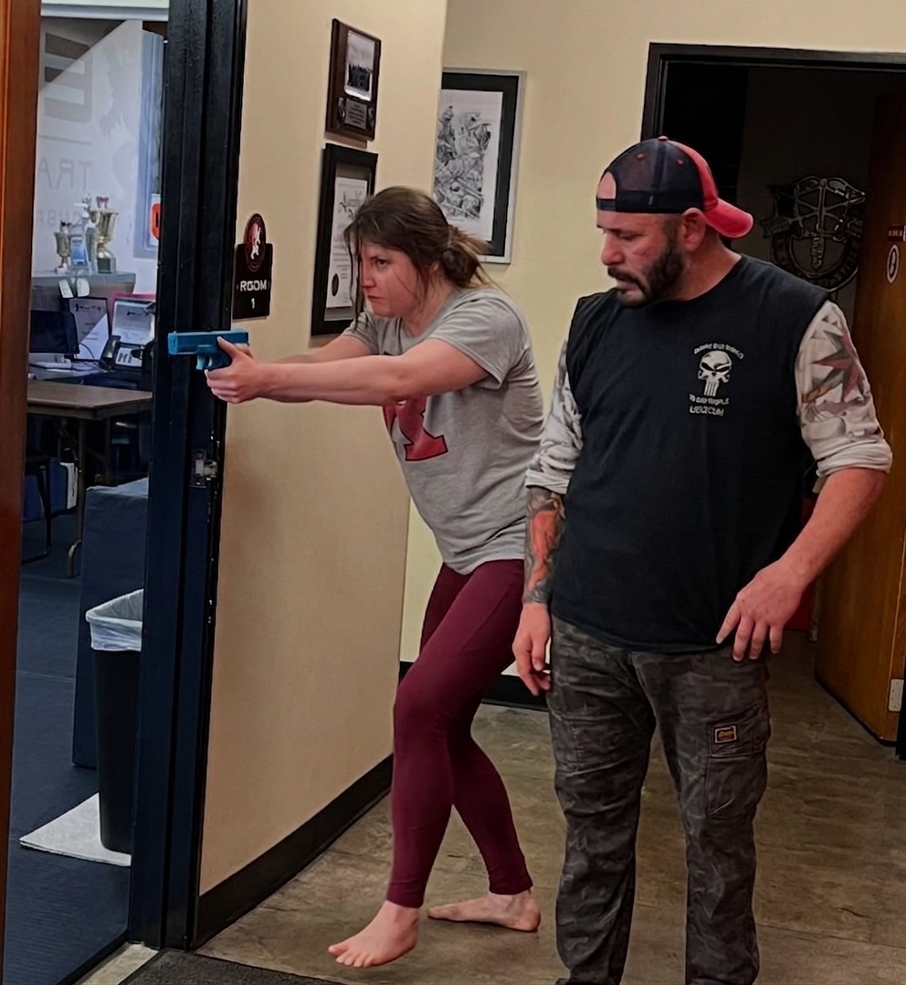 Weapons training
