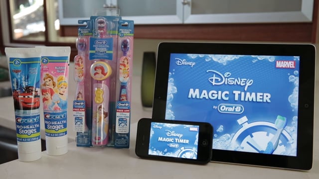 Disney Oral-B Magic Timer commercial project