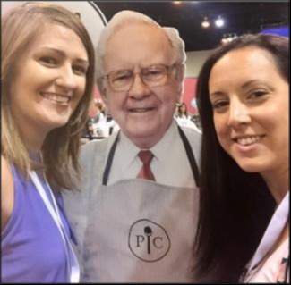 Amy and Jessica at Berkshire Hathaway annual meeting