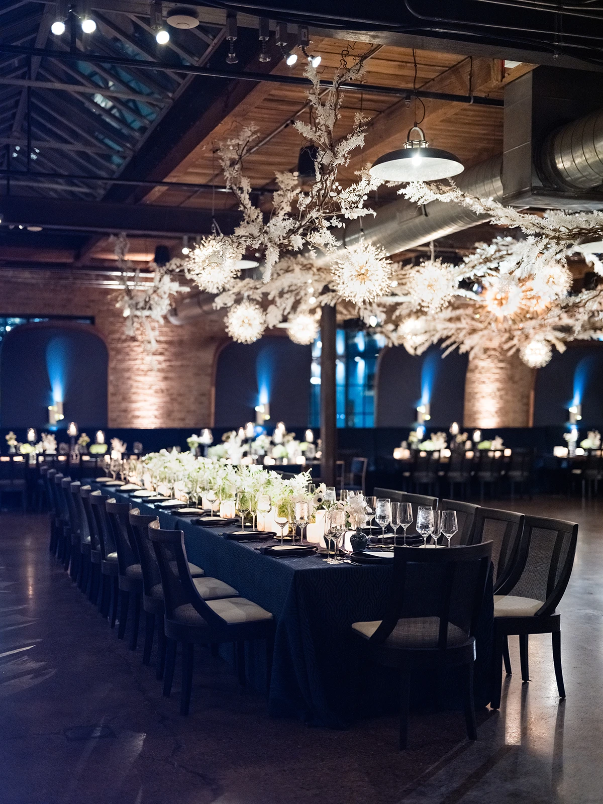 photo of elegant table settings at a wedding