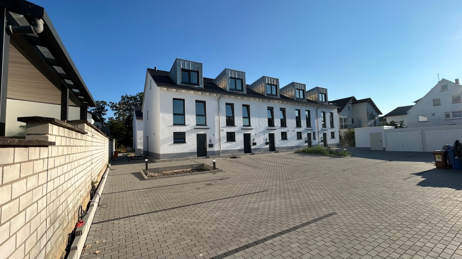 Gereinigte Dachgeschosswohnung nach der Bauendreinigung durch ARAN Immobilien Management
