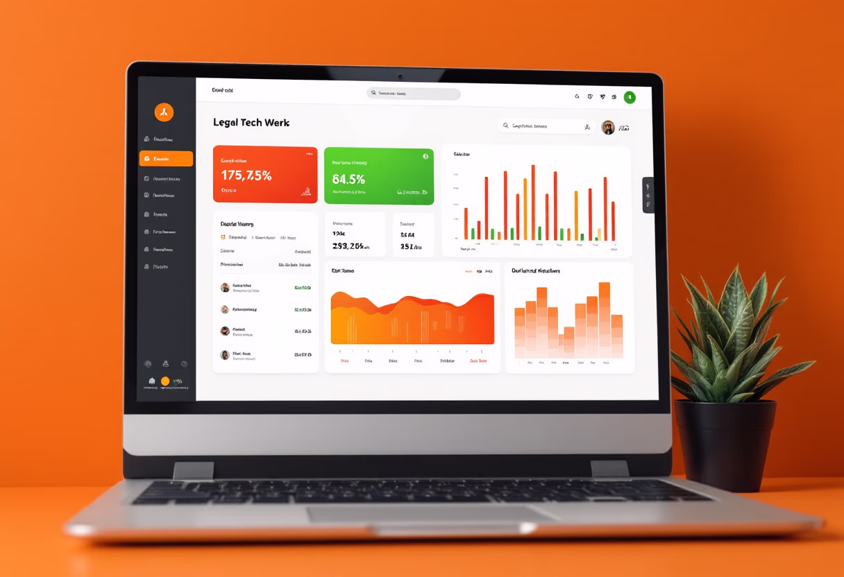 [background image] image of frequently used legal tech software interface (for a legal tech)