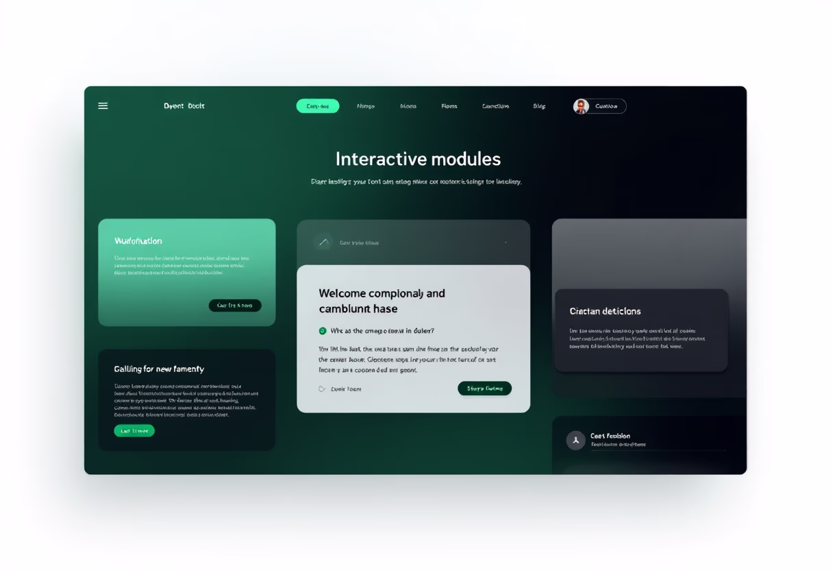 [interface] image of software interface (for a edtech)