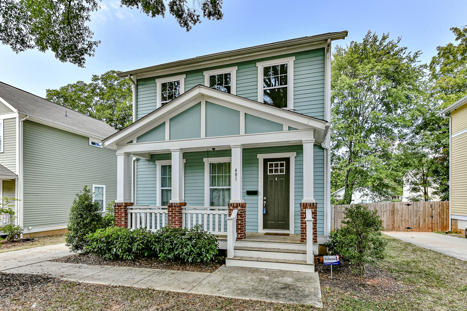 Grier Heights affordable homes in Charlotte NC built by JCB Urban