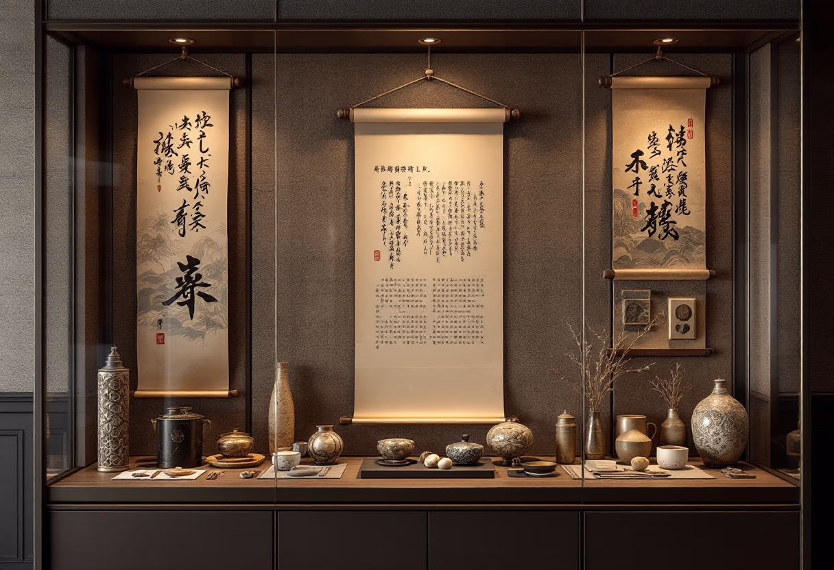 image of the restaurant history display