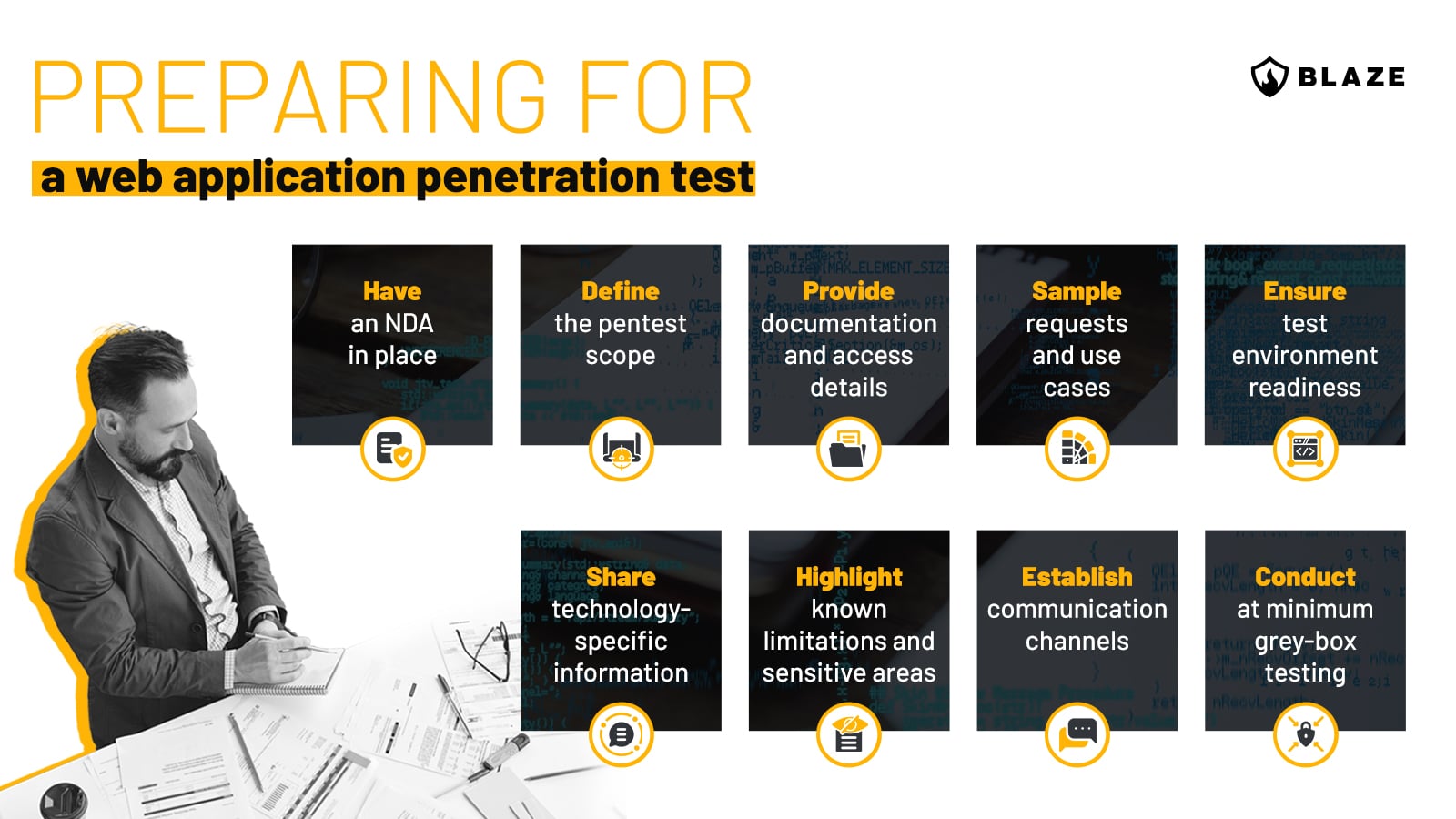 Preparing for a web application penetration test