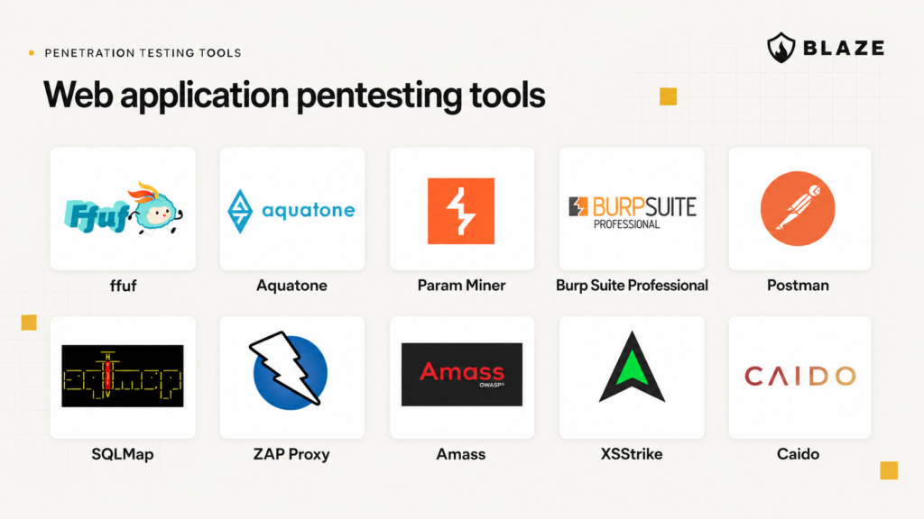 Web application penetration testing tools