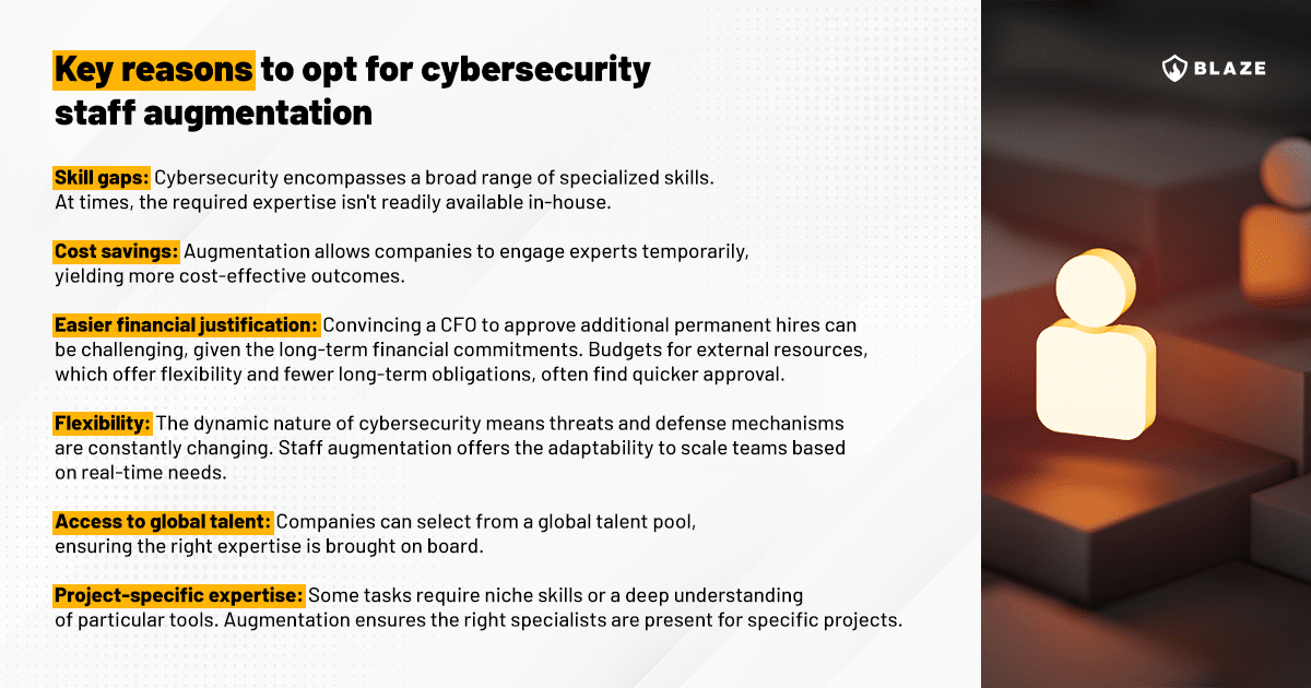 Key reasons to opt for cybersecurity staff augmentation
