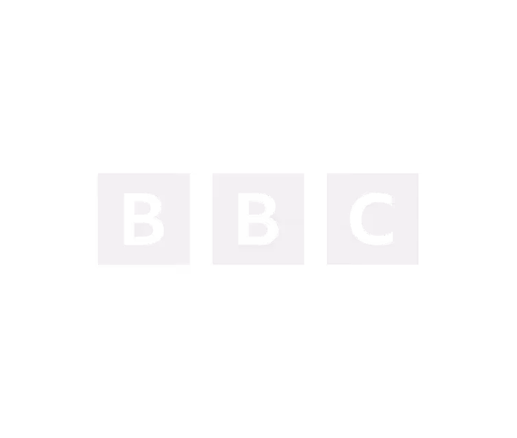 BBC logo showing bold black letters B, B, and C inside three white squares on a black background.