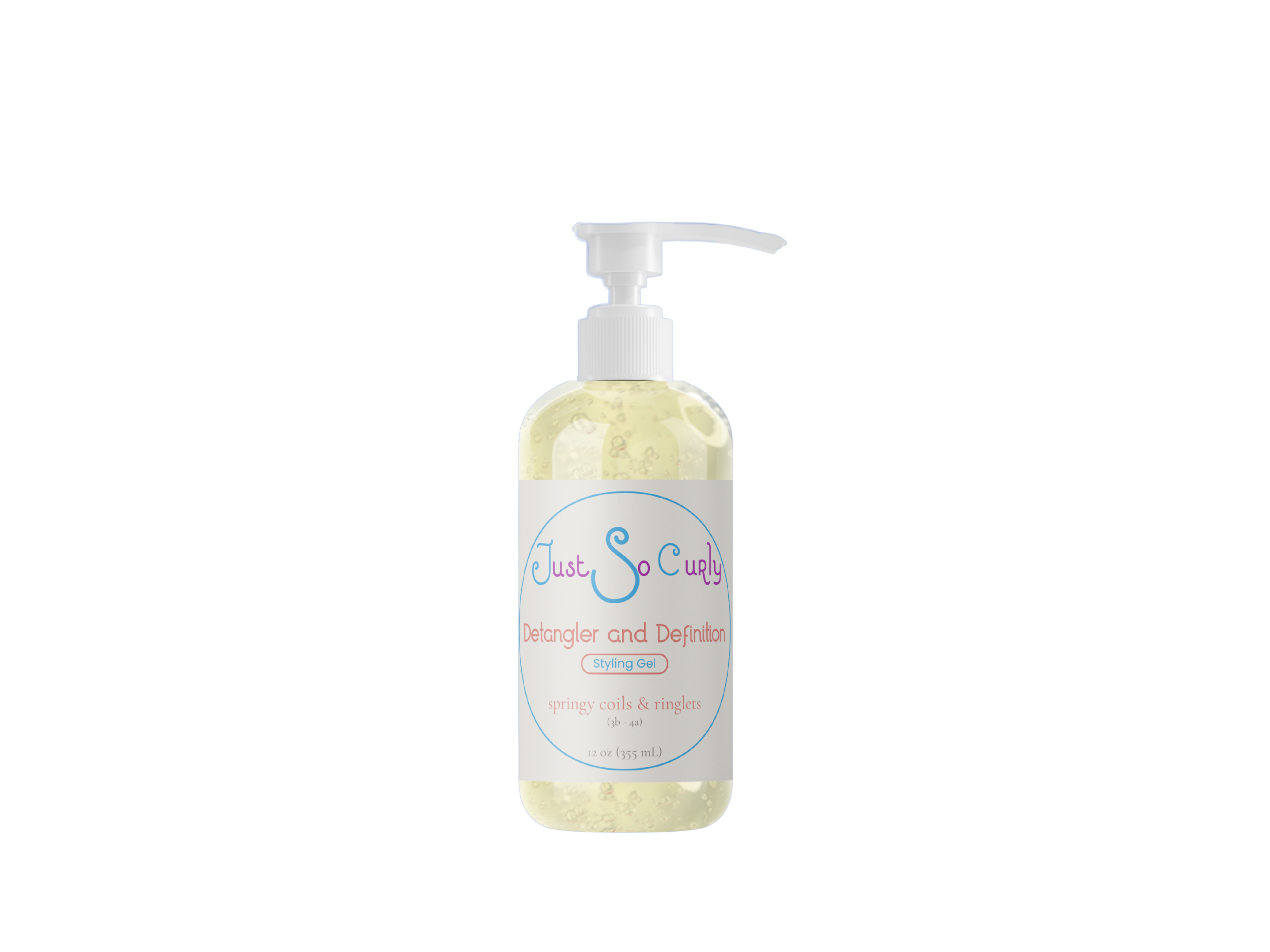 Just So Curly Hair Gel - Family Size