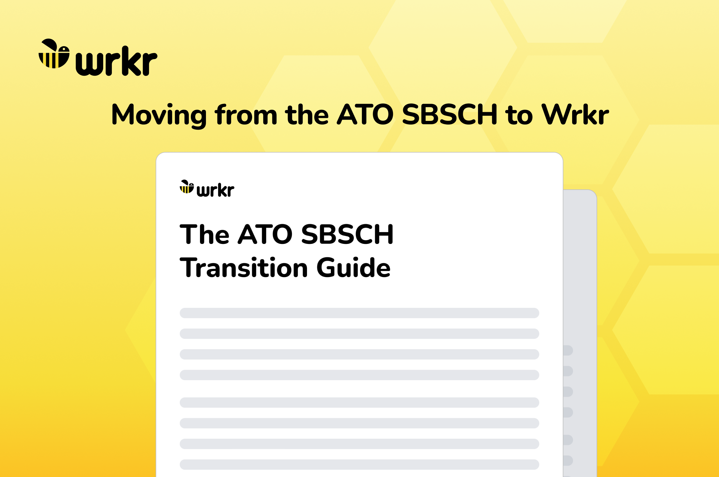 The ATO SBSCH Transition Guide