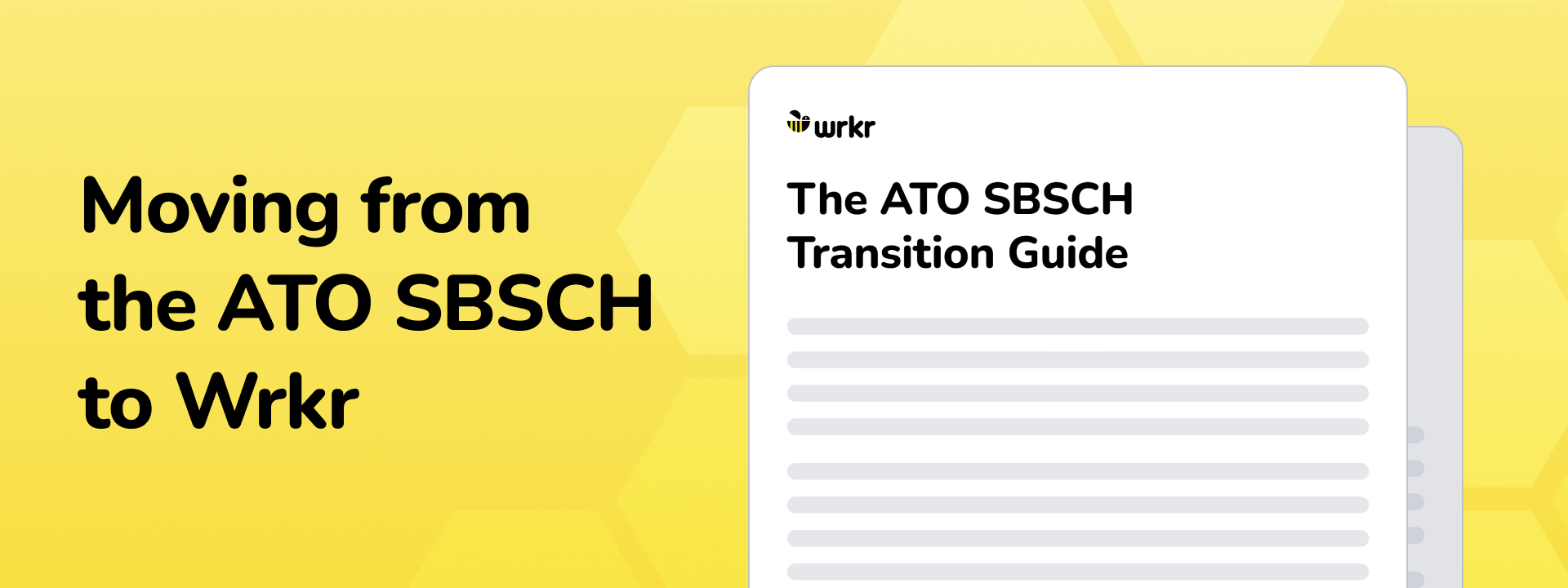 The ATO SBSCH Transition Guide