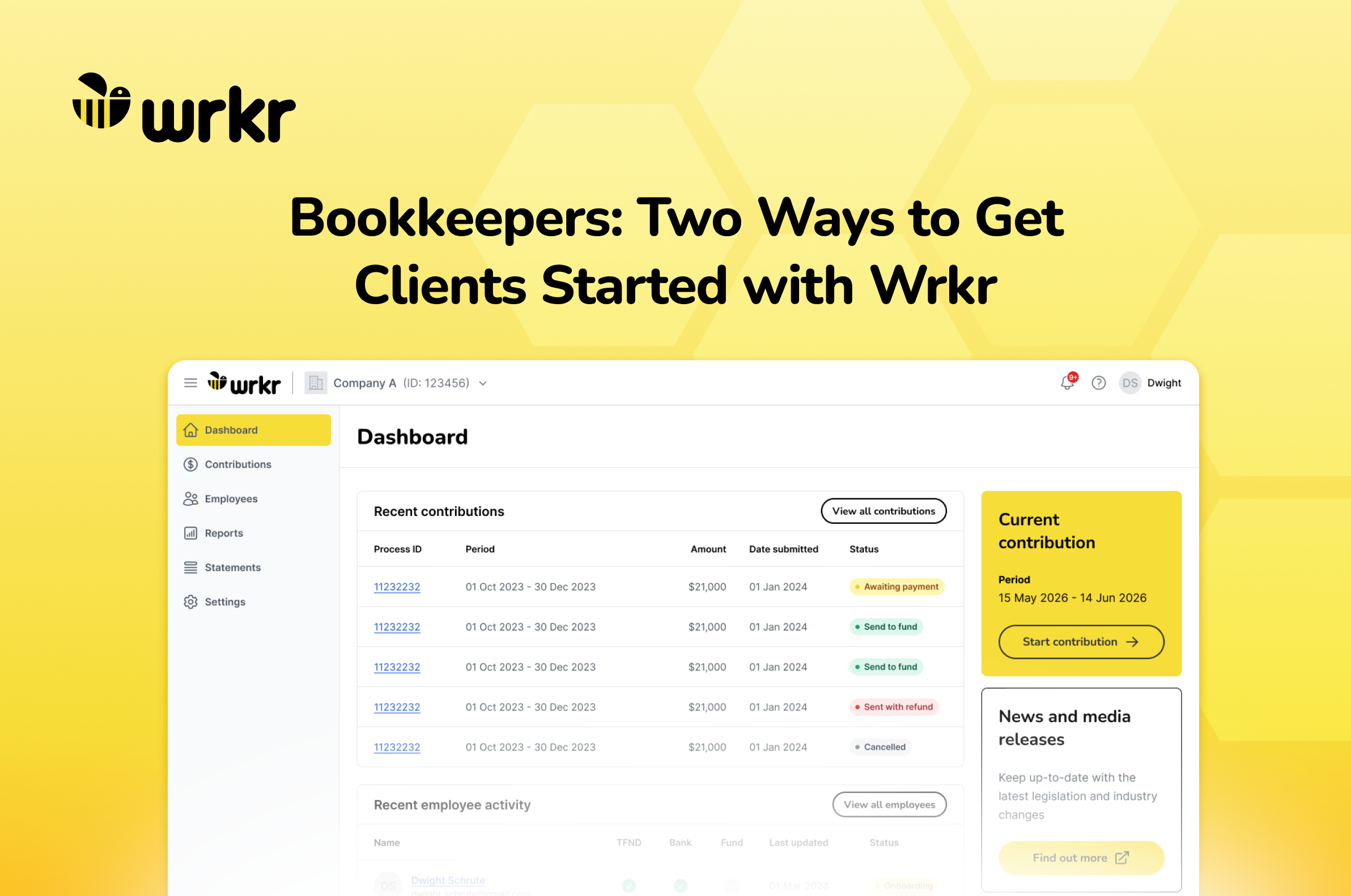 Two Ways Bookkeepers Can Get Clients Started with Wrkr