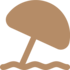 beach umbrella icon