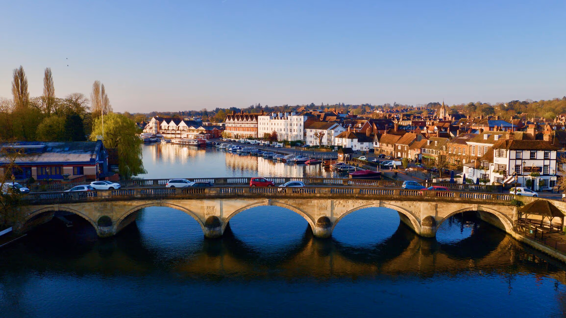 Henley Bridge over the River Thames at Henley-on-Thames, an area covered by Maxamy's mobile mechanics