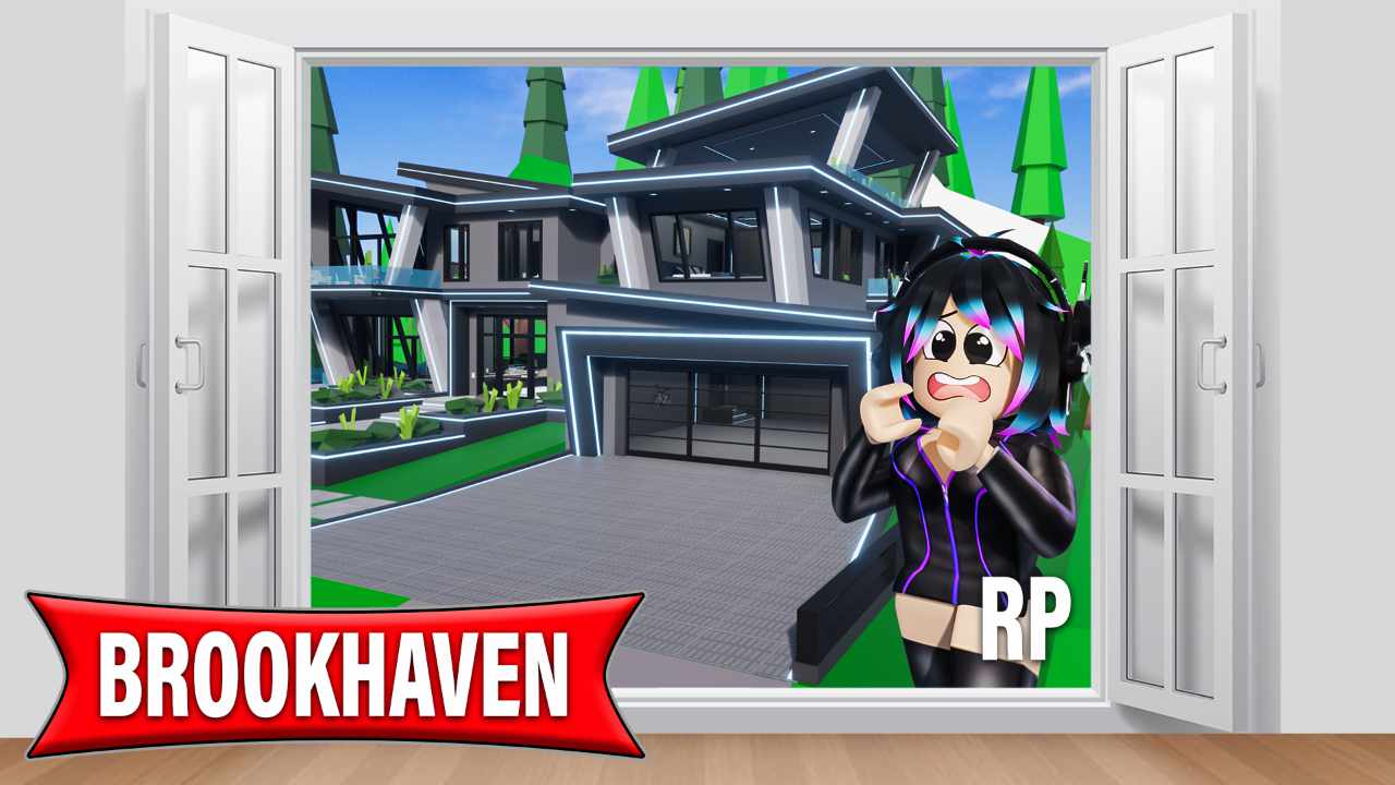 brookhaven futuristic mansion