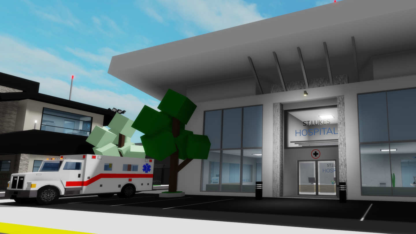 St Luke's Hospital in Brookhaven Roblox