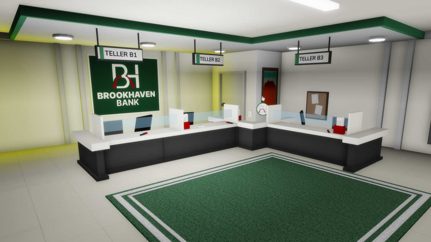 Brookhaven Bank in Roblox