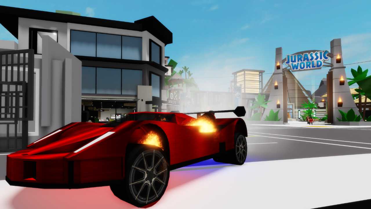 Racing car in Brookhaven