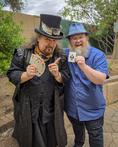 Craig with Jeff McBride
