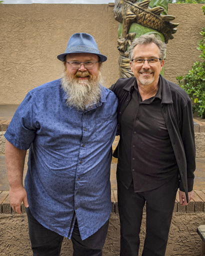 Craig with Larry Hass
