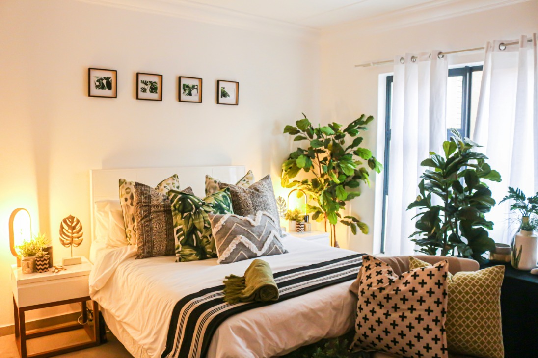 Sunlit Garden Bedroom
