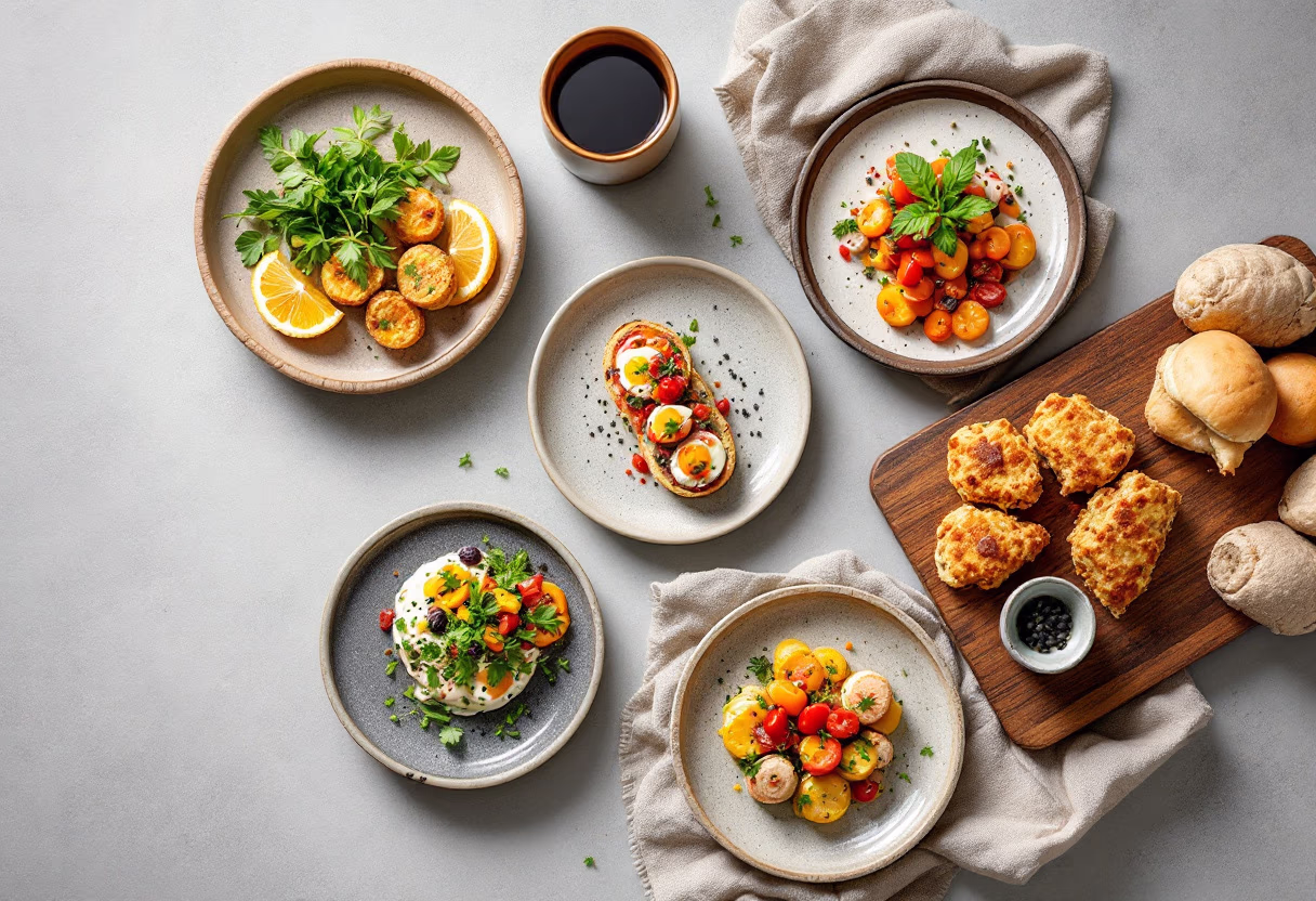 image of happy hour specials for a modern restaurant