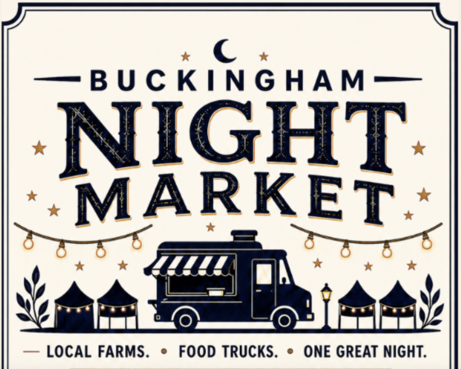 Buckingham Night Market Event