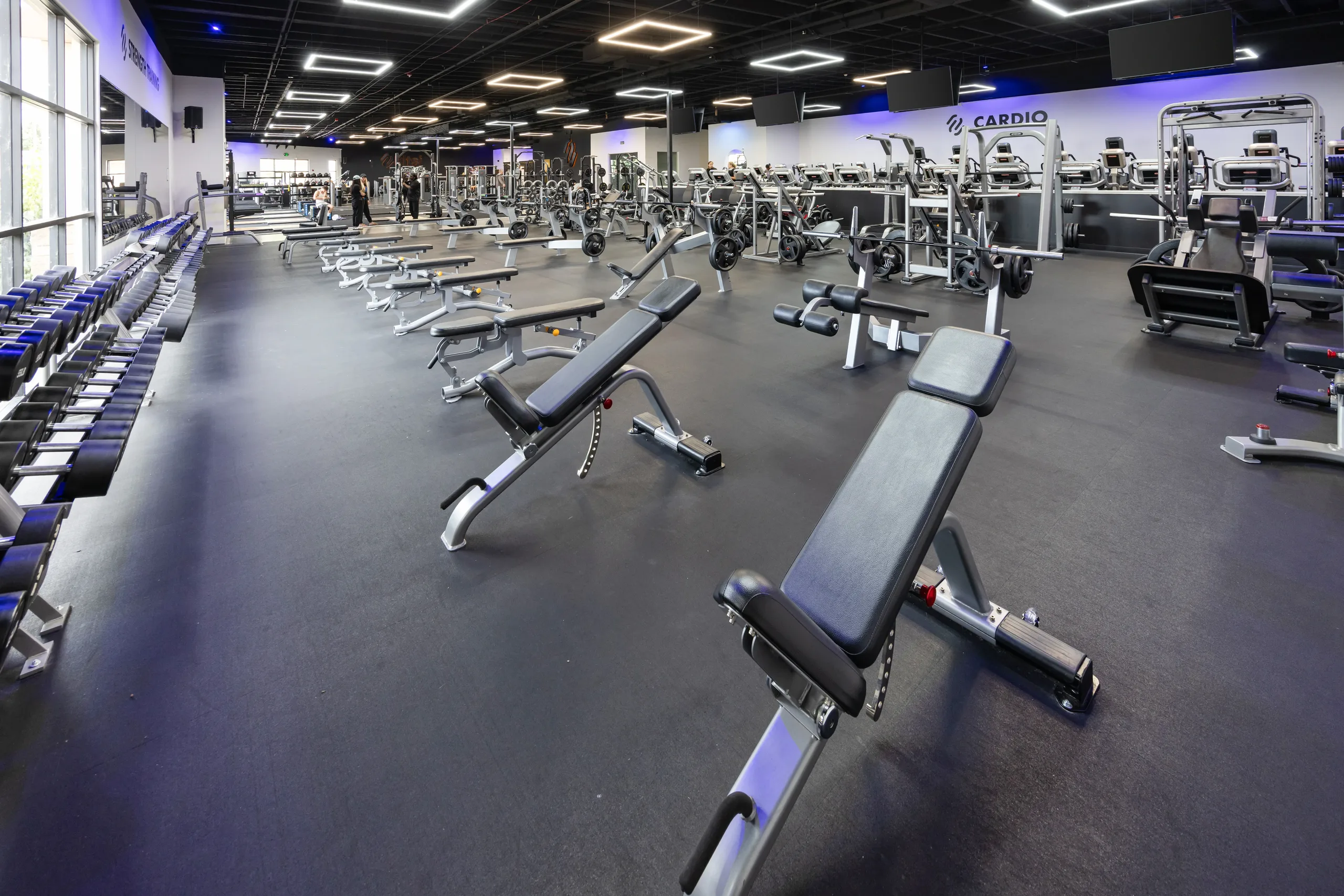 Strength floor at Fitsi Escondido
