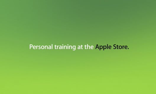 Apple One to One personal training at the Apple Store