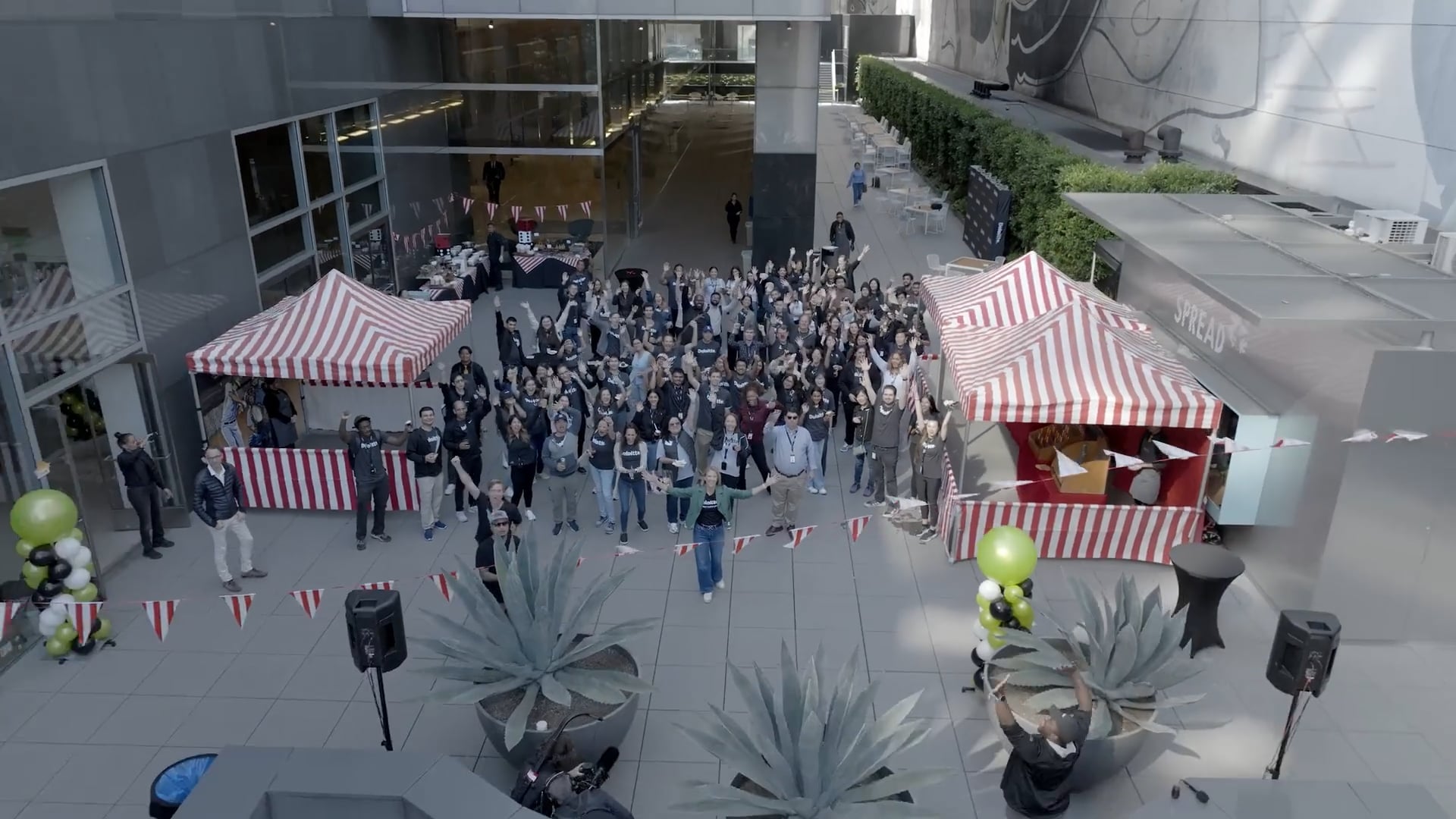 Deloitte Impact Day public service video in Los Angeles